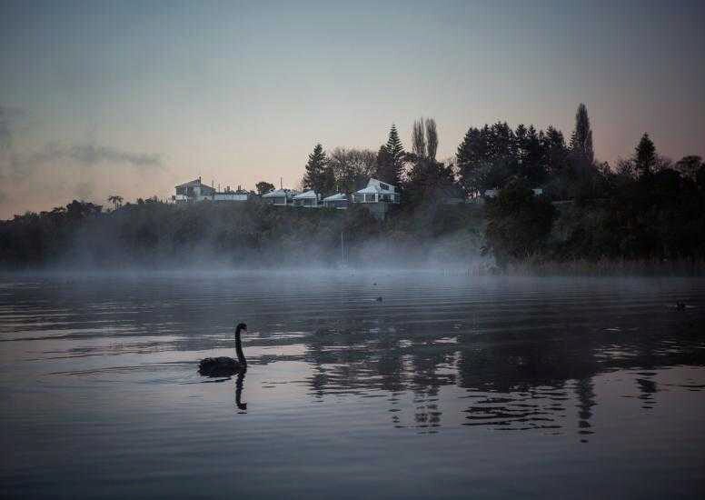 Solitaire Lodge Lake Tarawera New Zealand