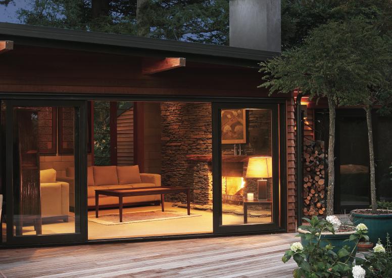 Horizontal River Birches 170