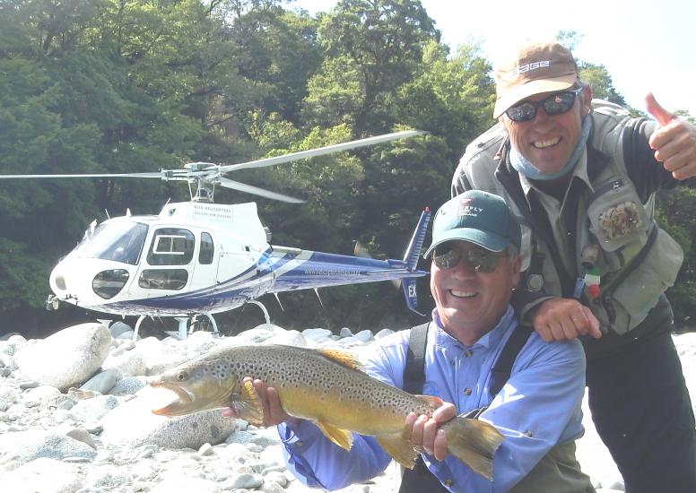 Stonefly Lodge helifishing